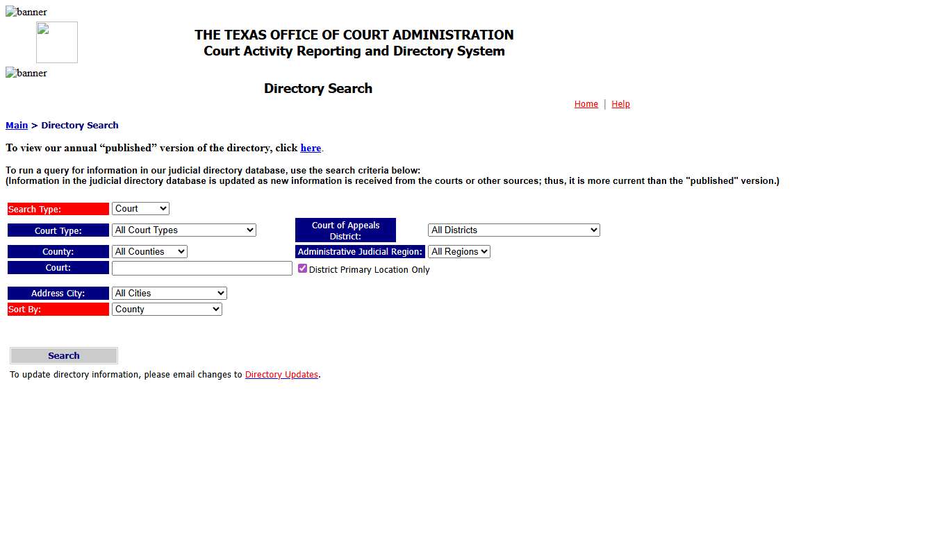 Public - Directory Search